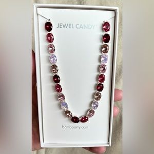 NWT Silver plated Strawberry Shortcake necklace - adjusts to 26” jewelry